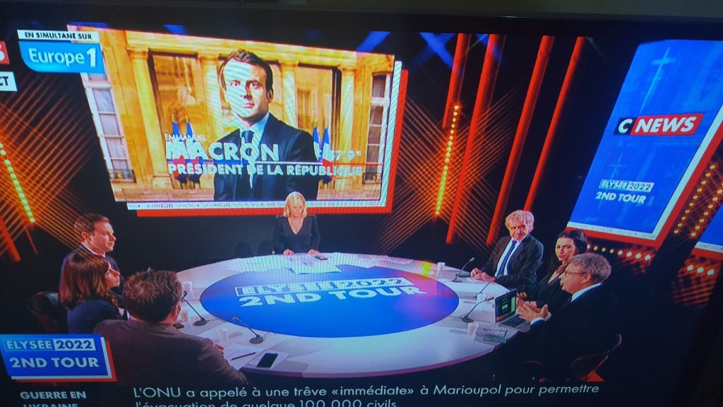 Election présidentielle en France : Emmanuel Macron reélu président pour un deuxième mandat