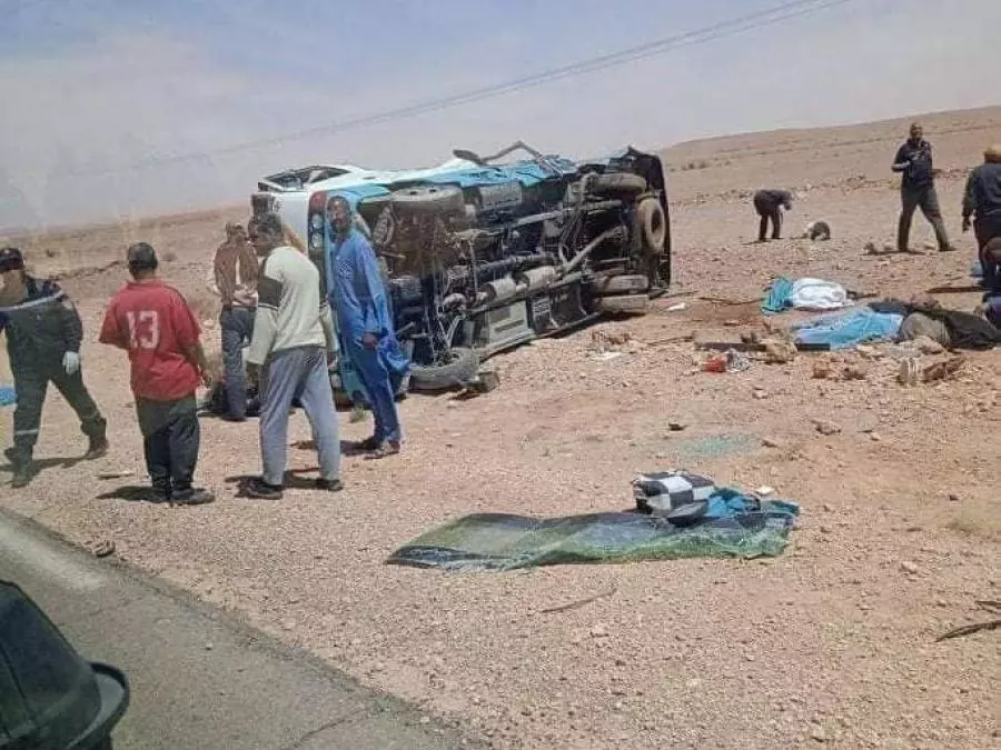 Béni Abbès : 4 morts et 14 blessés dans une collision autobus semi-remorque