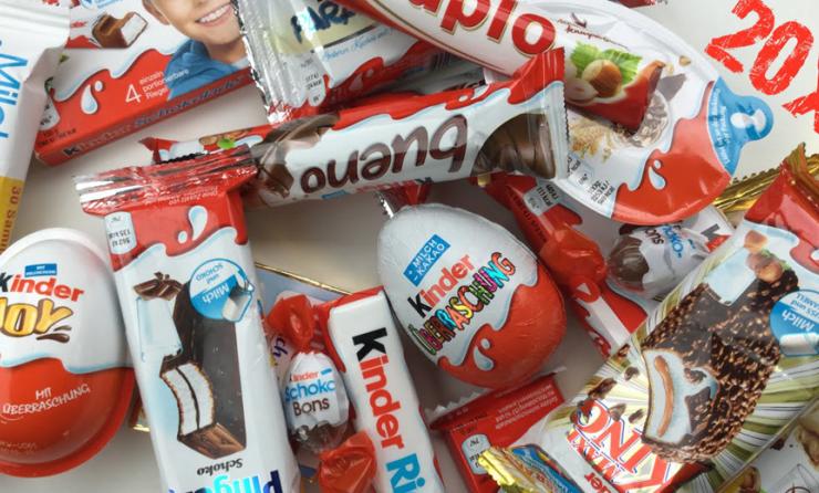 Produits alimentaires: Les chocolats Kinder font objets de contaminations dangereuses