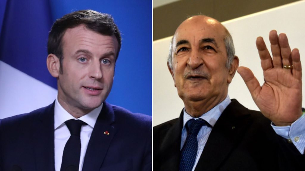 Algerie-france: Le Président Tebboune félicite Emmanuel Macron pour sa réélection pour son deuxième mandat présidentielle