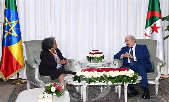 Le Président Tebboune reçoit la présidente de la République d’Ethiopie
