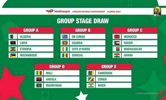 CHAN 2022-Tirage au sort: L’Algérie fixée sur ses adversaires