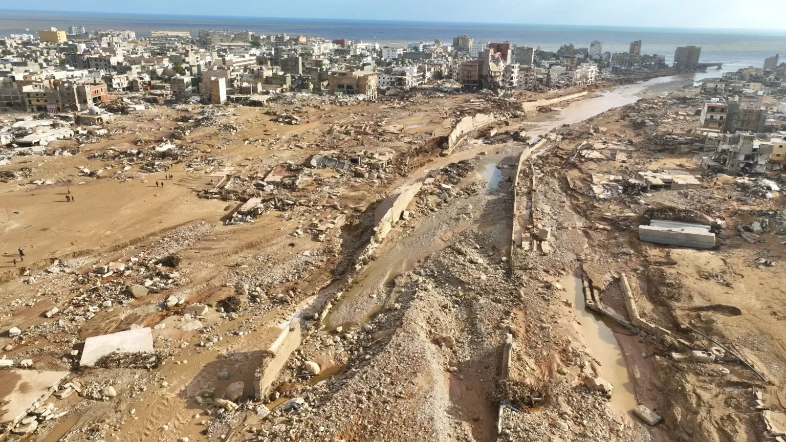 INONDATION EN LIBYE : La tempête Daniel à endommagé 70% des infrastructures à Derna