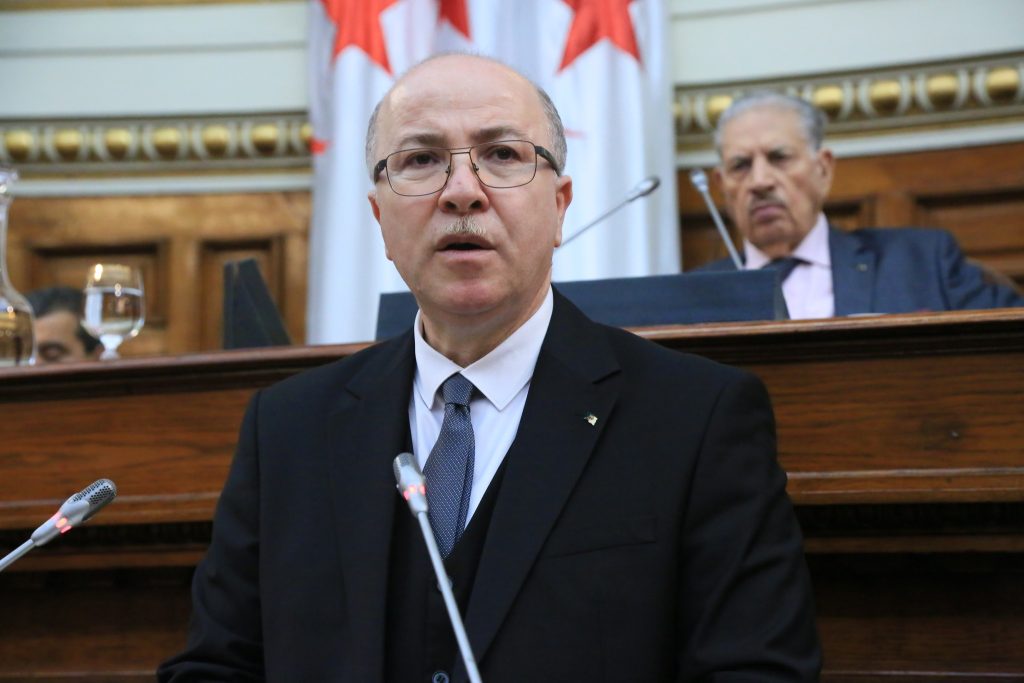CONSEIL DE LA NATION: Le premier ministre met en valeurs le programme du président de la République
