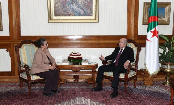 POLITIQUE : Le président Tebboune reçoit Louisa Hanoune, SG du Parti des Travailleurs PT
