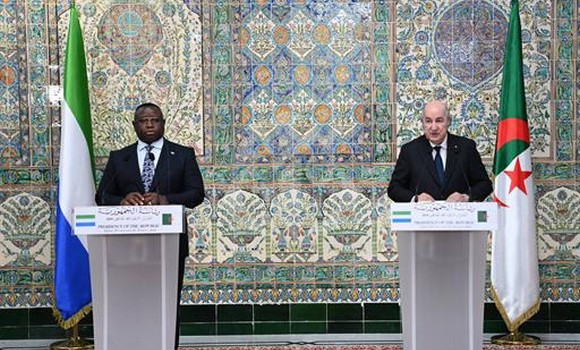 ALGERIE-SIERRA LEON : Renforcer les relations bilatérales