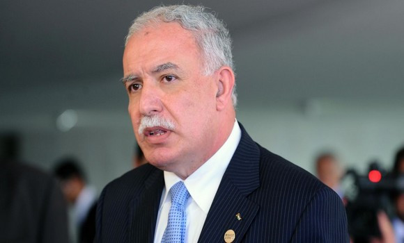 PALESTINE: Riyad Al-Maliki appelle à l’envoi d’une équipe internationale pour surveiller les violations sionistes