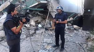 REPORTER DE GUERRE: L’ENTV Rapatrie la famille de son correpondant en palestine