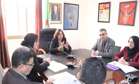 ENVIRONNEMENT: Mme Faiza Dahleb préside la 1e séance de travail d’évaluation et l’avancement des projets