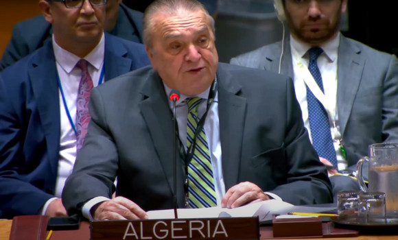 ONU: Amar Bendjama plaide la levée des sanctions contre la Syrie