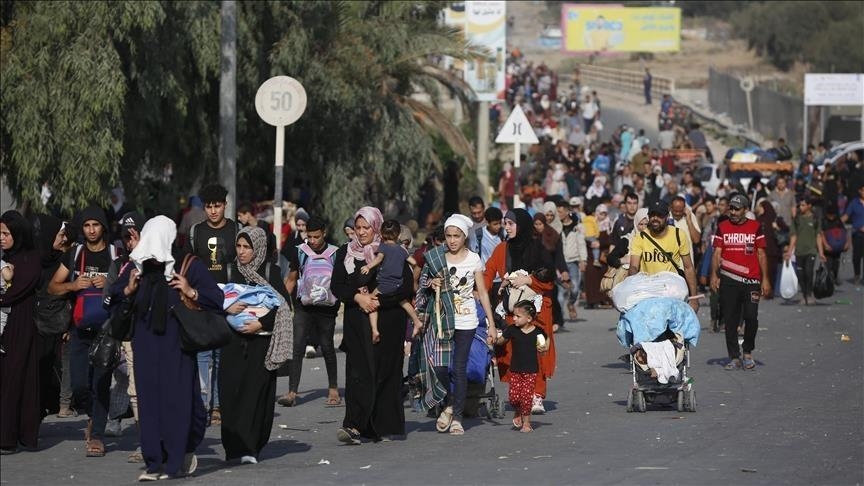 GHAZA: 9% de la population a été déplacée la semaine dernière