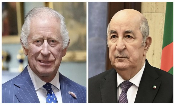 ALGERIE-GRANDE BRETAGNE: Le Roi Charles III présente ses félicitations au président de la République