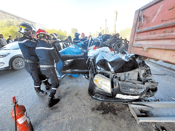 ACCIDENTS DE LA ROUTE: 1264 accident, dont 39 morts et 1 549 blessés en 7 jours