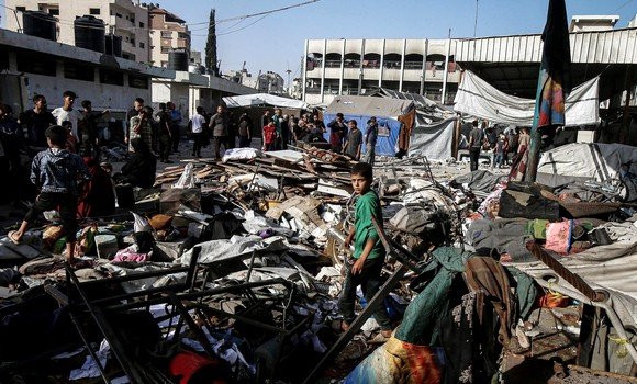 PALESTINE: Ghaza continue de subir l’agression sauvage sioniste