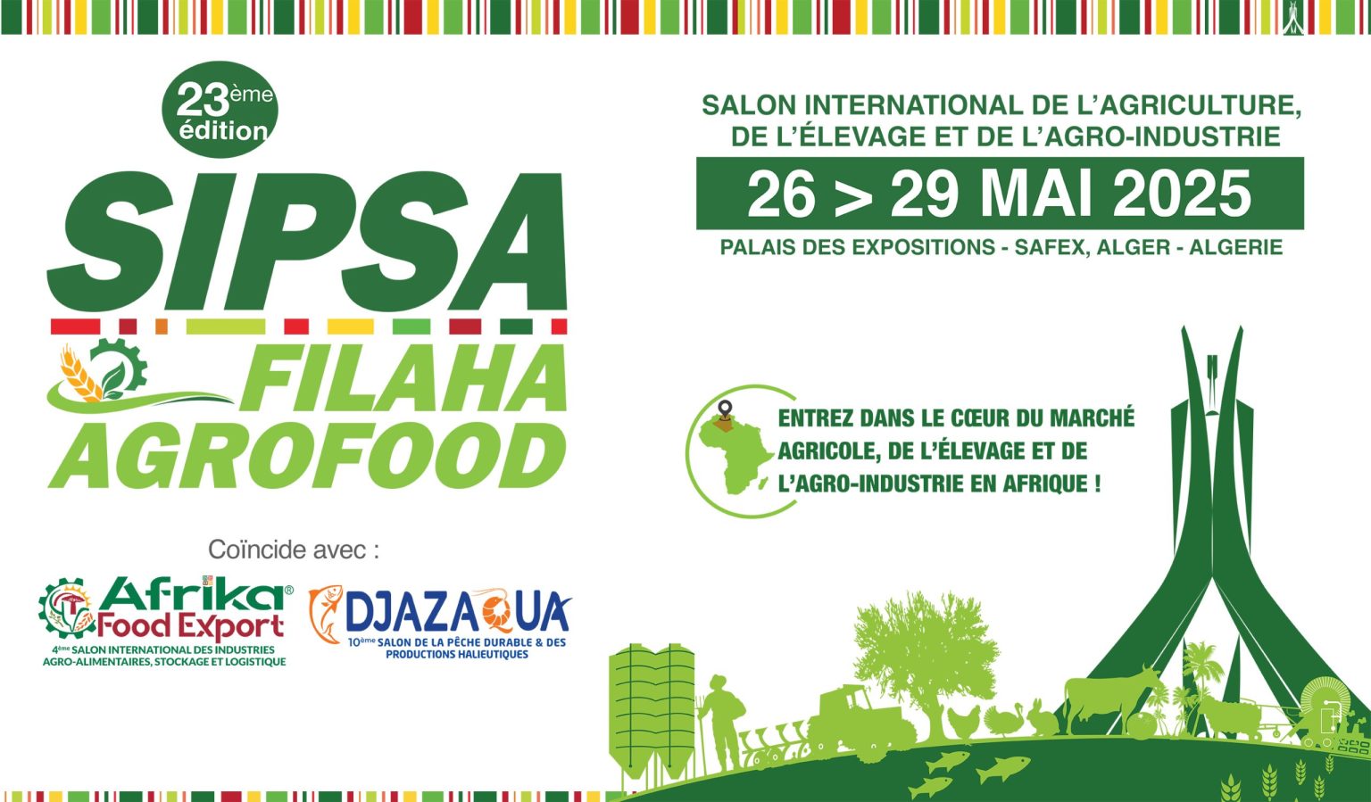 AGRICULTURE: La 23é édition SIPSA-FILAHA ouvre ses portes