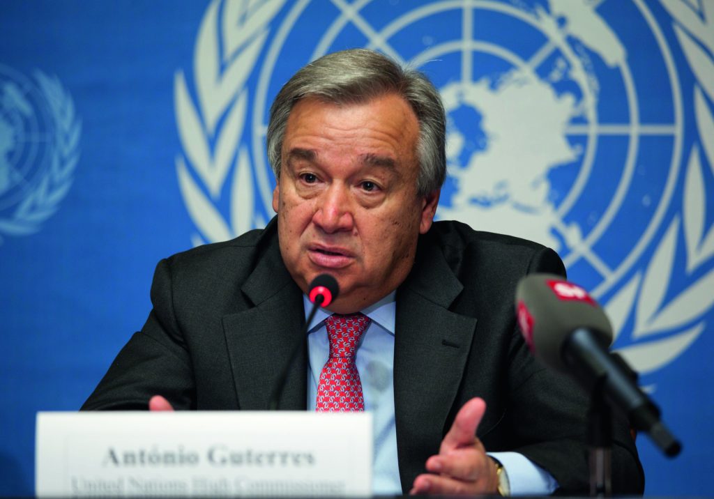 ONU-PALESTINE : Antonio Guterres averti quant à l’ooccupation totale et le controle de Ghaza