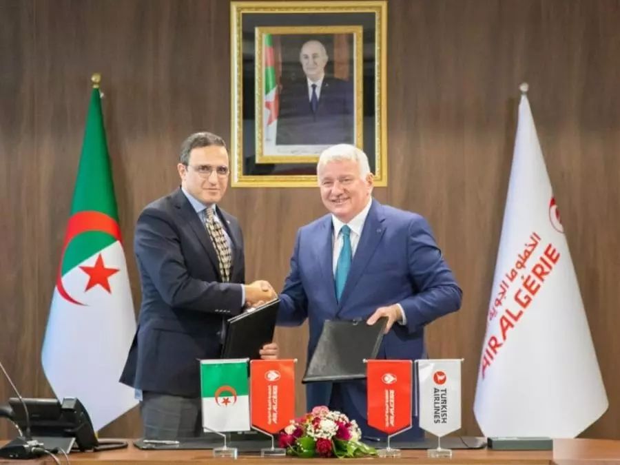 PARTENARIAT-TRANSPORT AERIEN : Air Algérie et Turkish Airlines signent un mémorandum d’entente pour booster les voyages