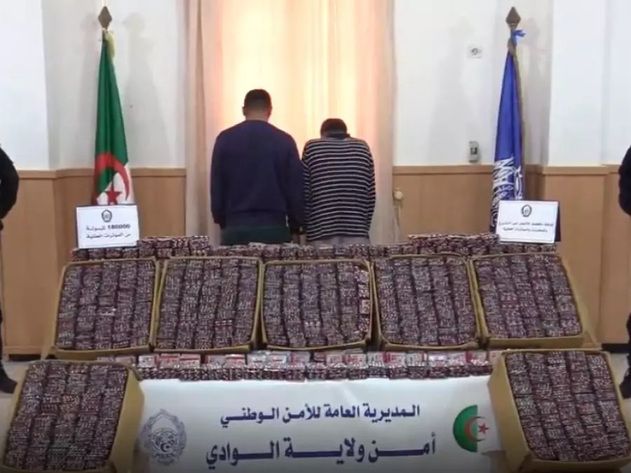 NARCOTRAFIC : Saisie de 180 000 capsules de psychotropes à El Oued