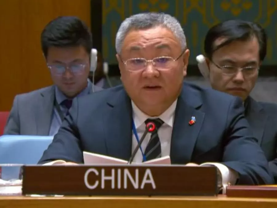 ONU/CS – PALESTINE : La Chine plaide pour la solution à deux Etats