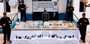 Tlemcen -Narcotrafic: Saisie de 6 drônes et plus de 2 quintaux de kif traité en provenance du Maroc