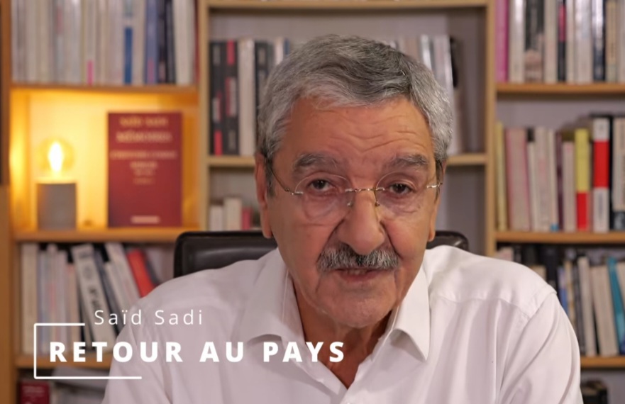 Said Saadi ex président du RCD: » L’Algérie mérite la paix et le bonheur »