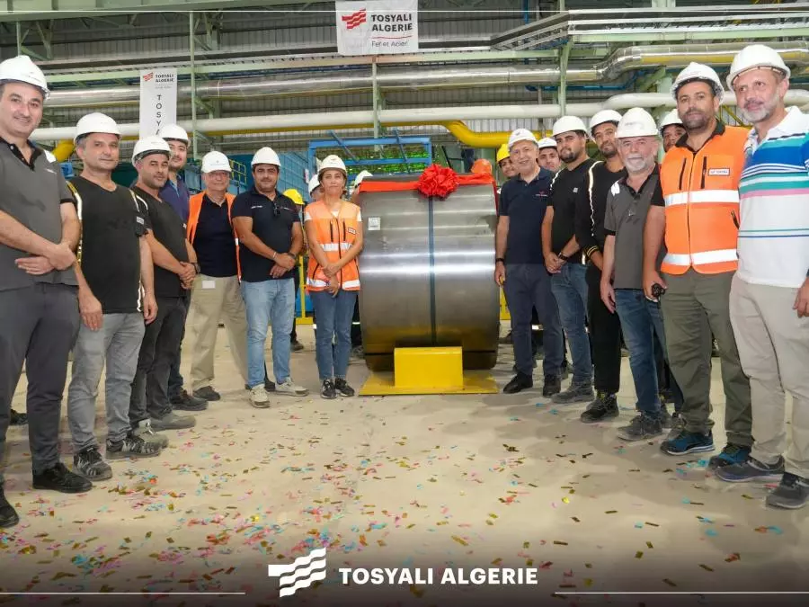 Industrie Sidérurgique : Lancement d’un nouveau complexe de laminage à froid à Oran