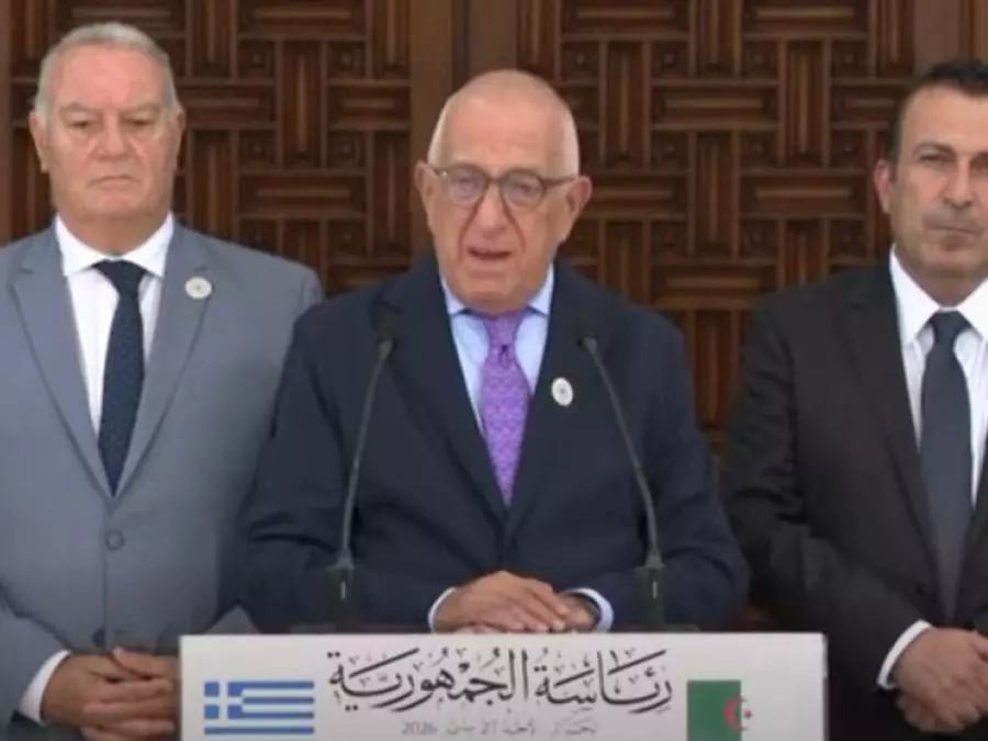 Algérie-Grèce : Convergence sur les dossiers d’intérêt commun