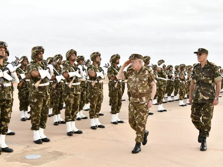 MDN-ANP : Le Général d’Armée Saïd Chanegriha en visite de travail et d’inspection en 3e RM