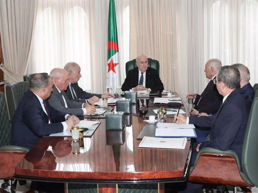 Le président de la République préside une réunion de coordination